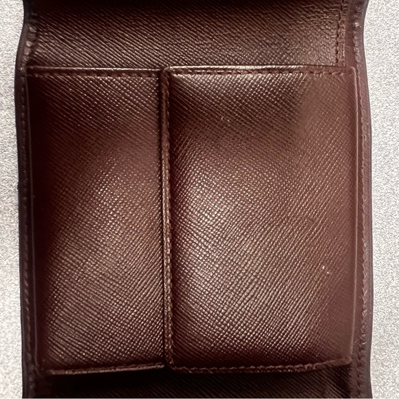 ❤️Pre Loved Louis Vuitton Cherry Mini Lin Porte Billets Credit Card Wallet - Picture 5 of 10